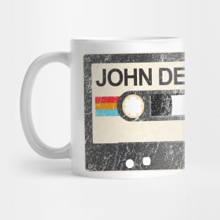 kurniamarga vintage cassette tape John Denver Mug